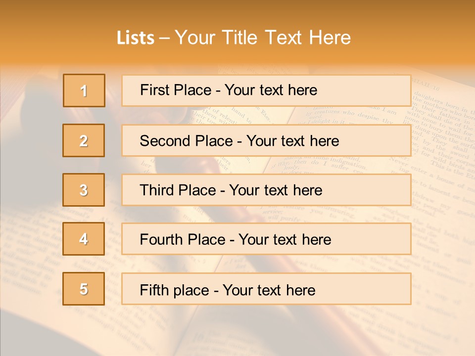 Female Aging Finger PowerPoint Template