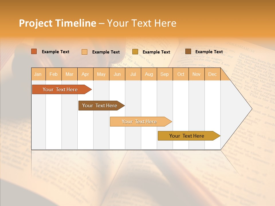 Female Aging Finger PowerPoint Template