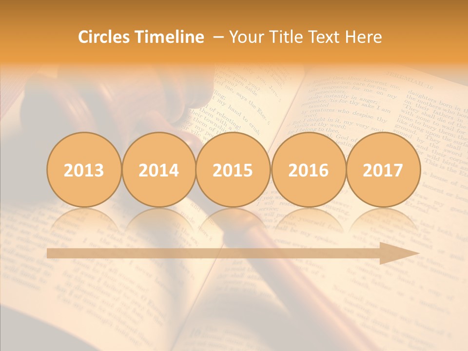 Female Aging Finger PowerPoint Template