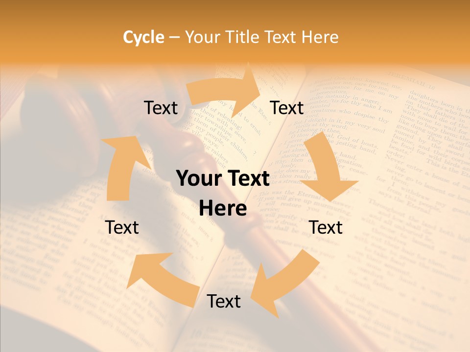 Female Aging Finger PowerPoint Template