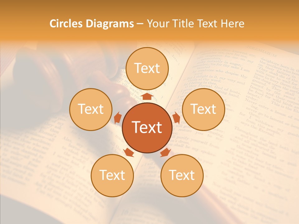 Female Aging Finger PowerPoint Template