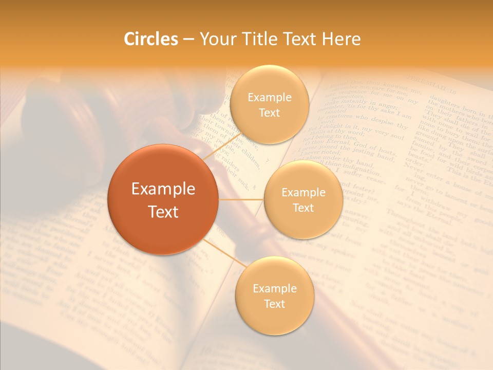 Female Aging Finger PowerPoint Template