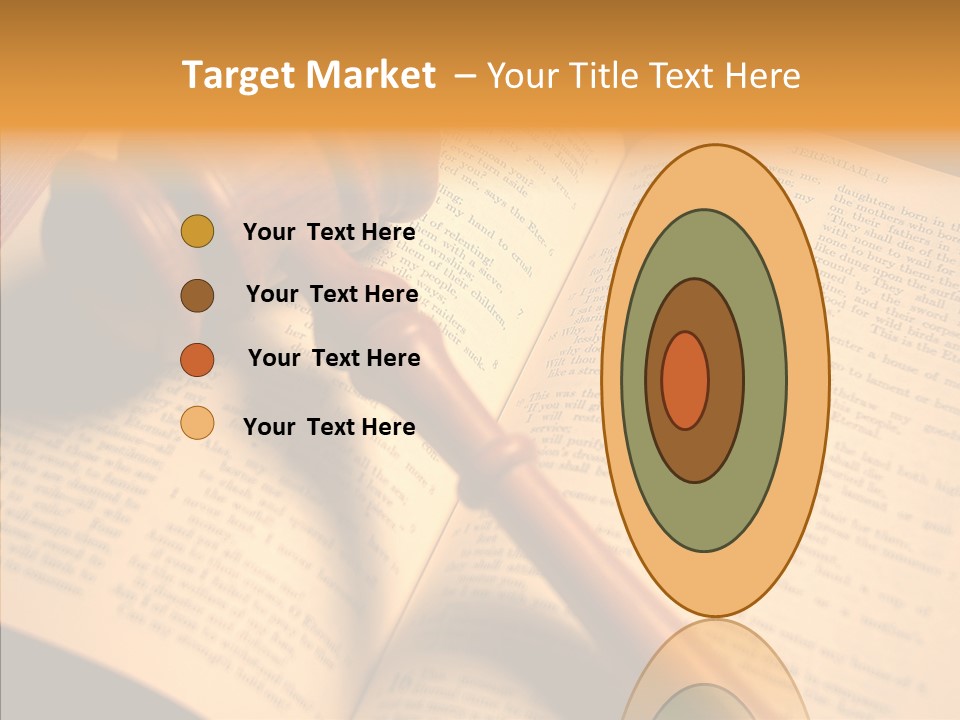 Female Aging Finger PowerPoint Template