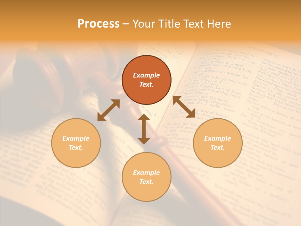 Female Aging Finger PowerPoint Template