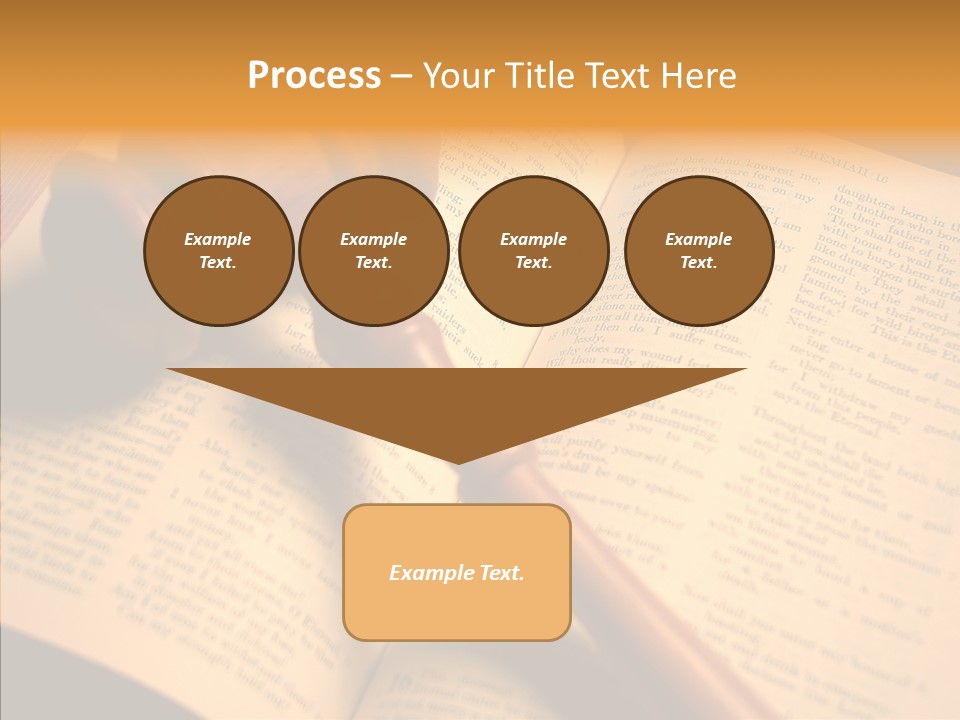 Female Aging Finger PowerPoint Template
