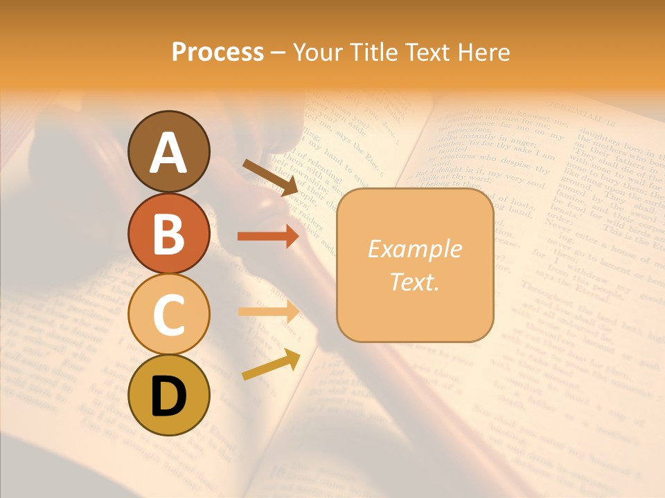 Female Aging Finger PowerPoint Template