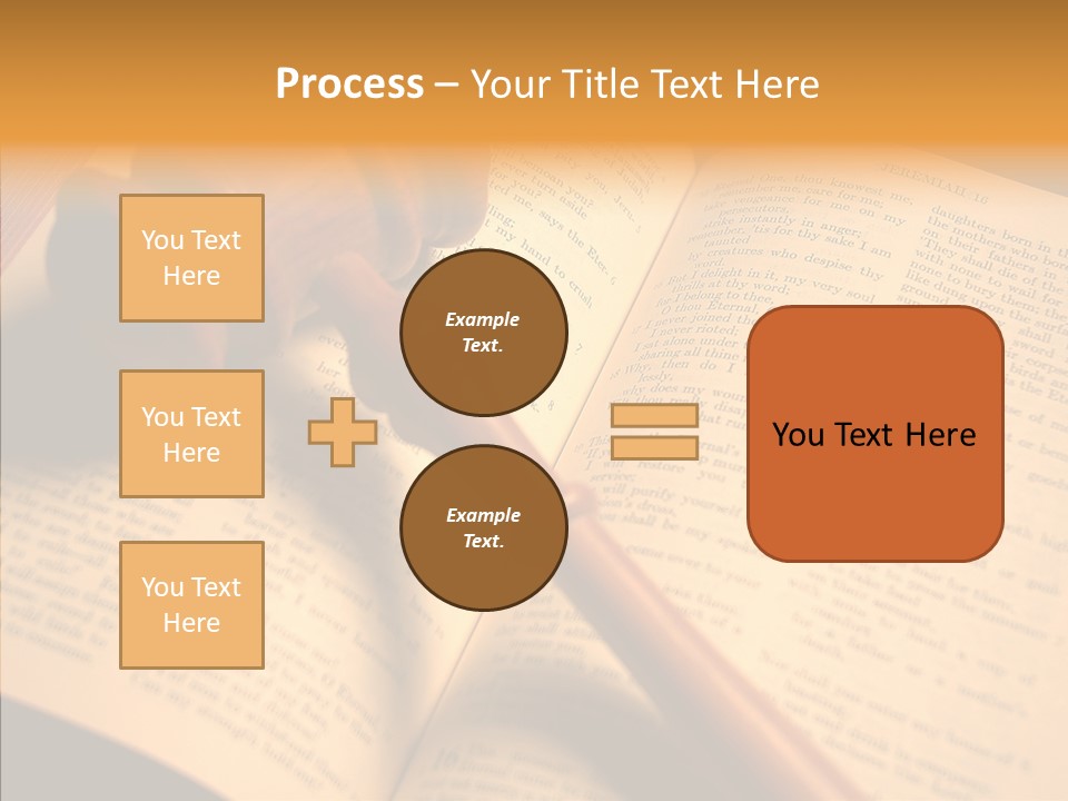 Female Aging Finger PowerPoint Template