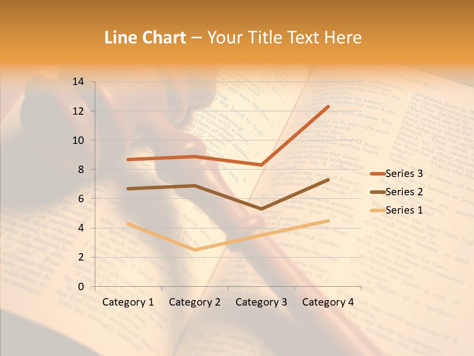 Female Aging Finger PowerPoint Template