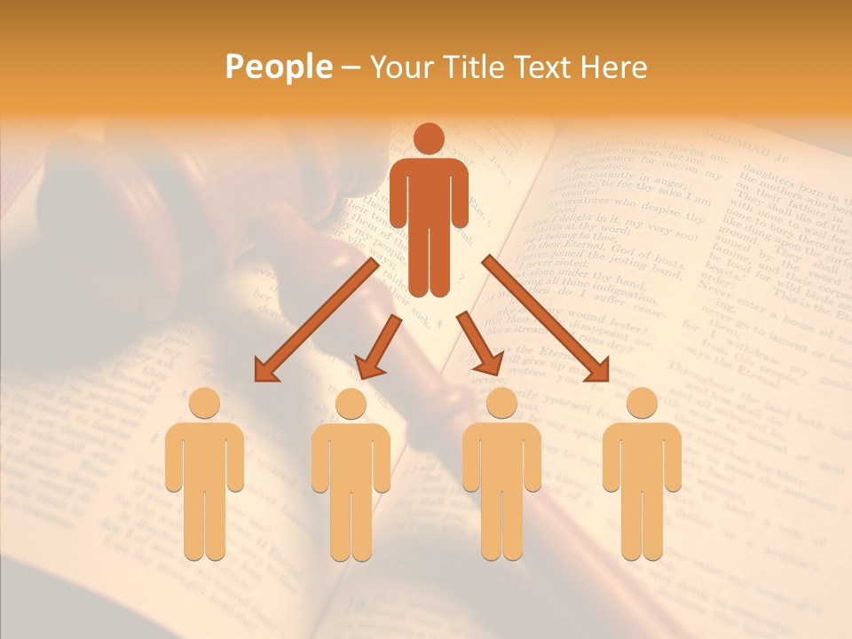 Female Aging Finger PowerPoint Template