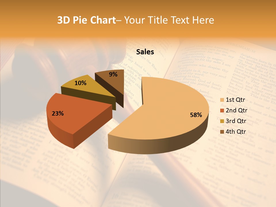 Female Aging Finger PowerPoint Template