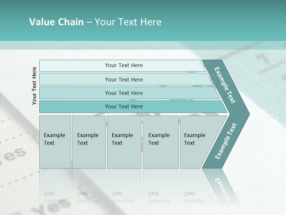 White Aging Human PowerPoint Template