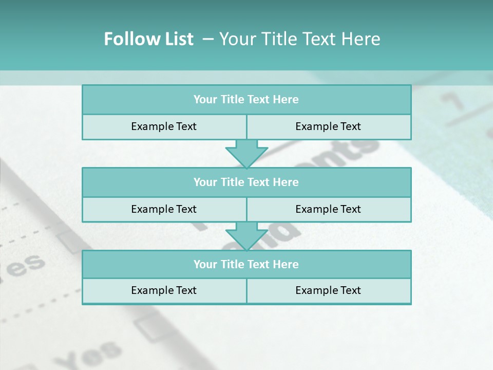 White Aging Human PowerPoint Template