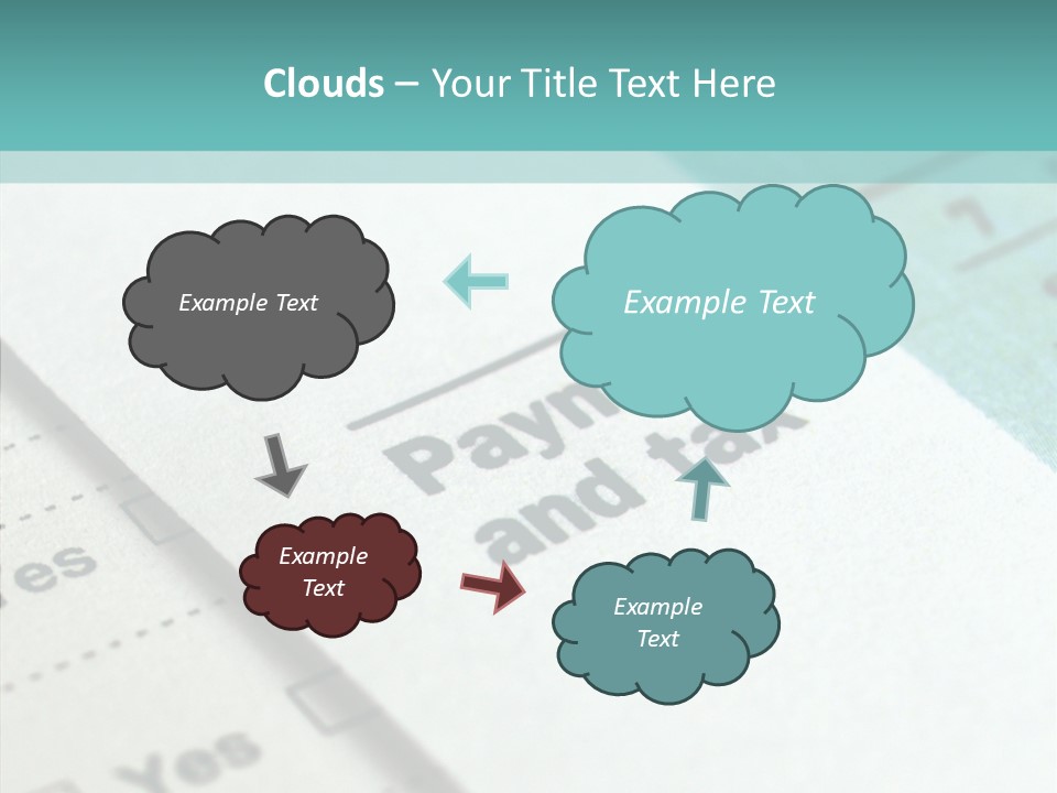 White Aging Human PowerPoint Template