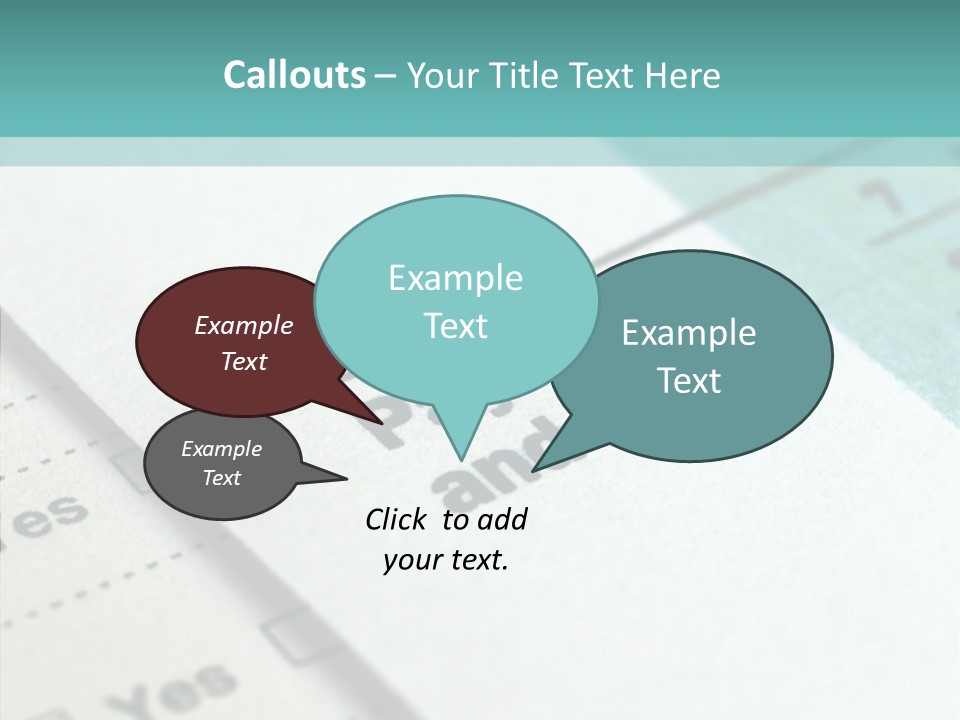 White Aging Human PowerPoint Template