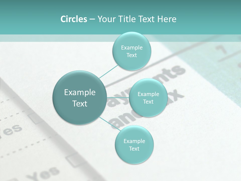 White Aging Human PowerPoint Template