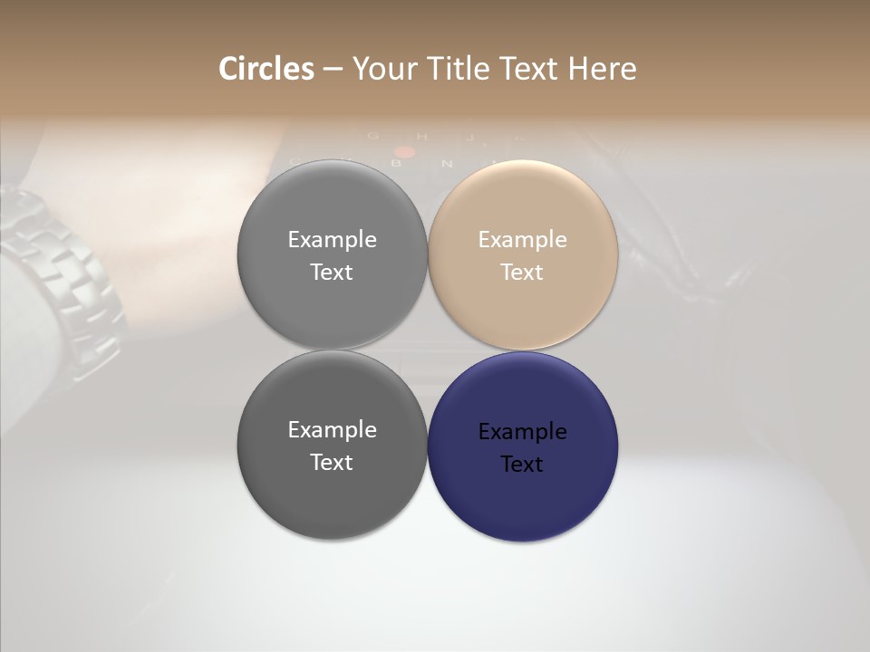 Assistance Elderly White Background PowerPoint Template