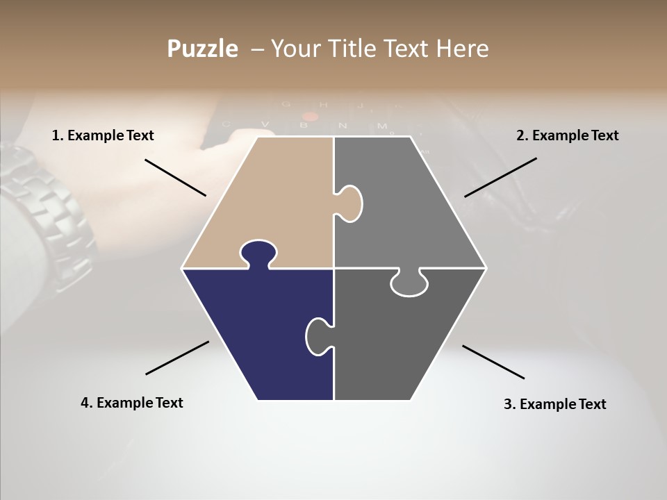 Assistance Elderly White Background PowerPoint Template