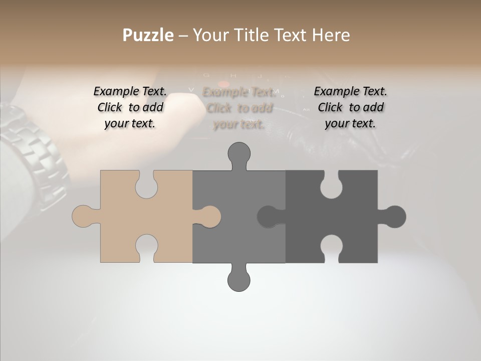 Assistance Elderly White Background PowerPoint Template