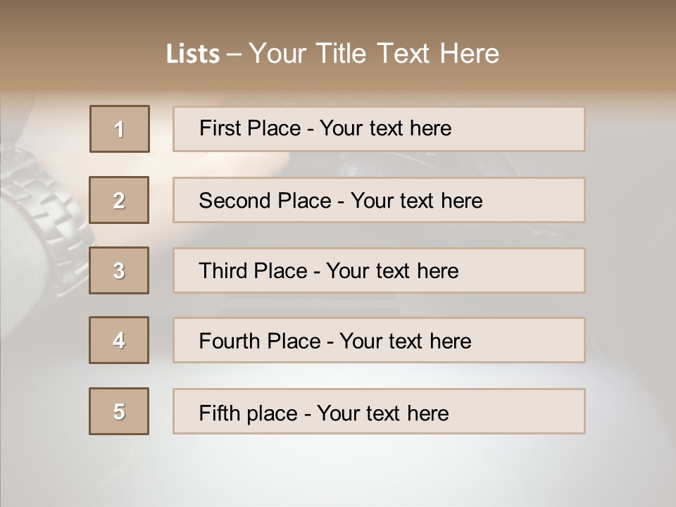 Assistance Elderly White Background PowerPoint Template