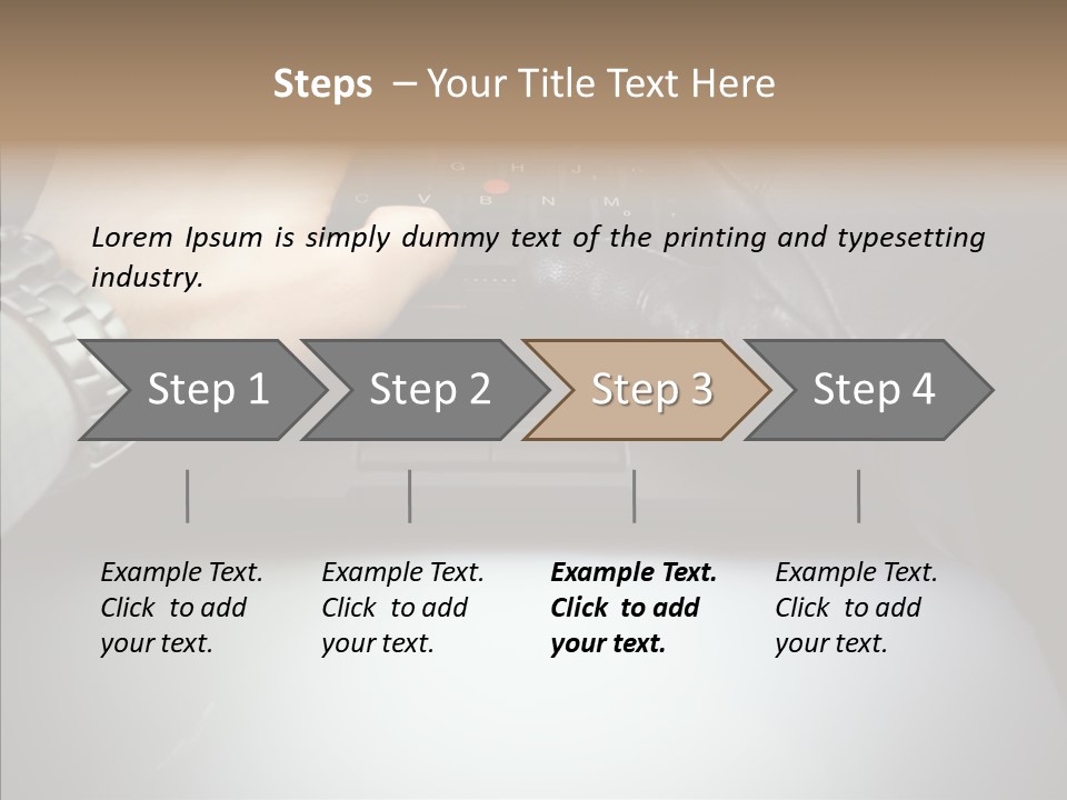 Assistance Elderly White Background PowerPoint Template
