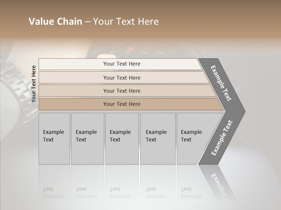 Assistance Elderly White Background PowerPoint Template