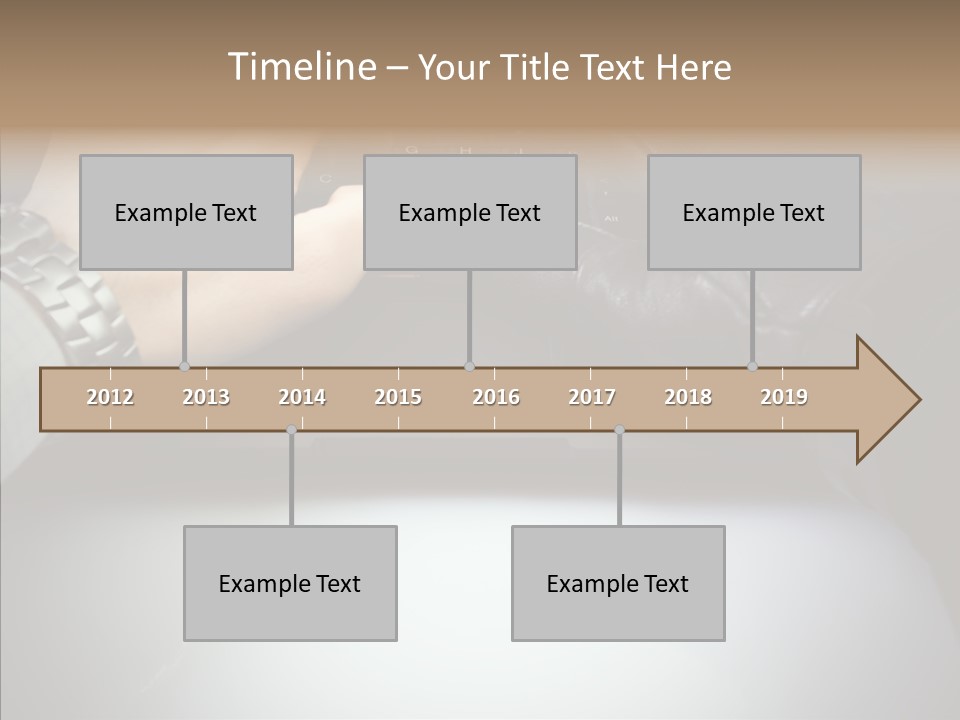 Assistance Elderly White Background PowerPoint Template