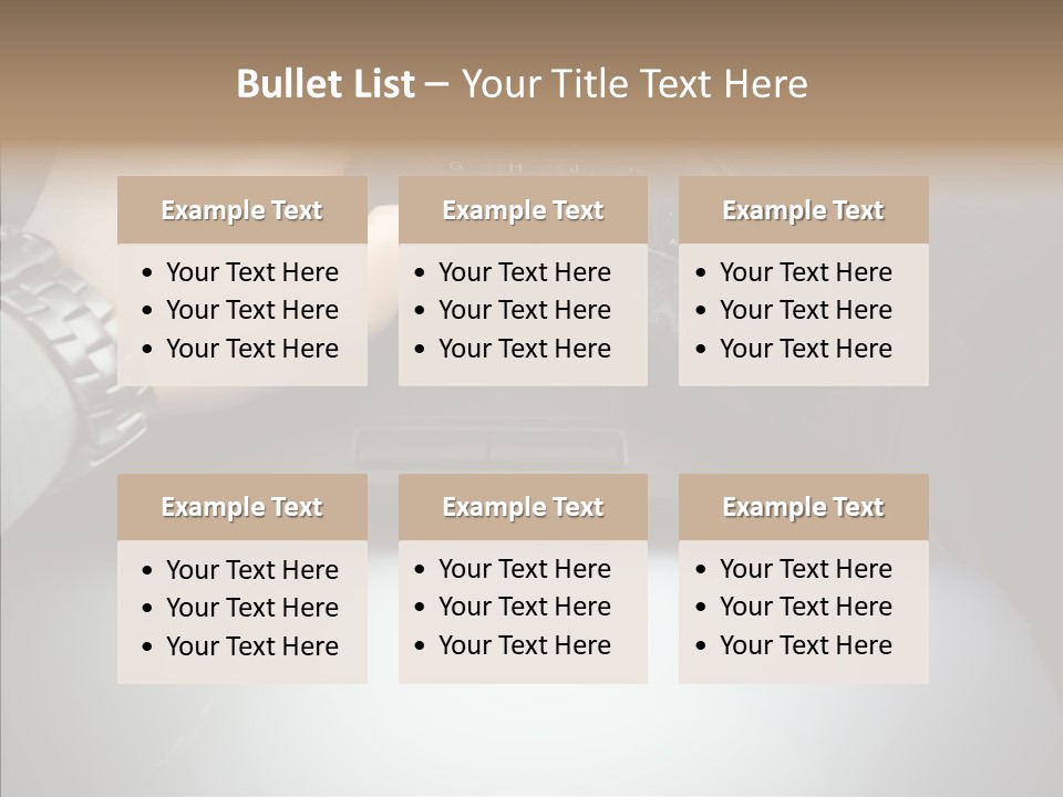 Assistance Elderly White Background PowerPoint Template