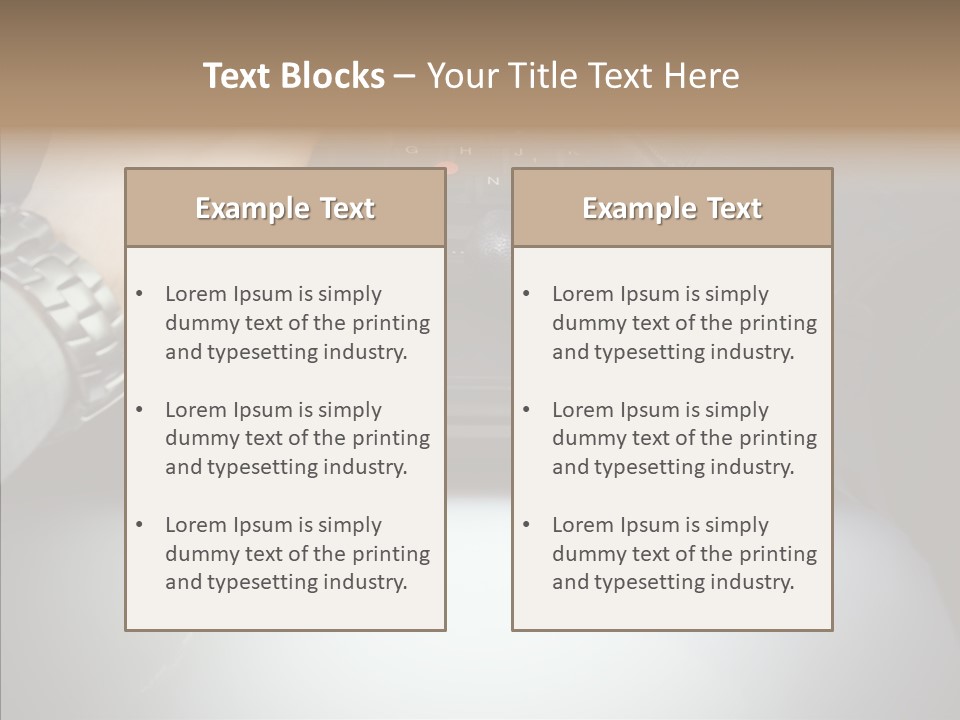 Assistance Elderly White Background PowerPoint Template