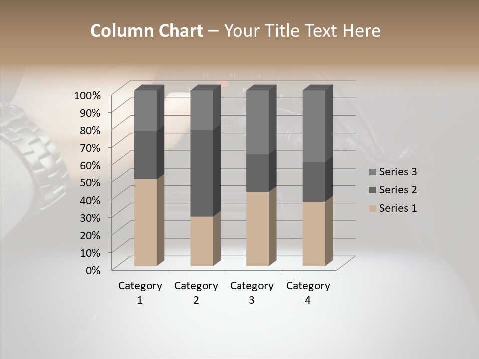 Assistance Elderly White Background PowerPoint Template