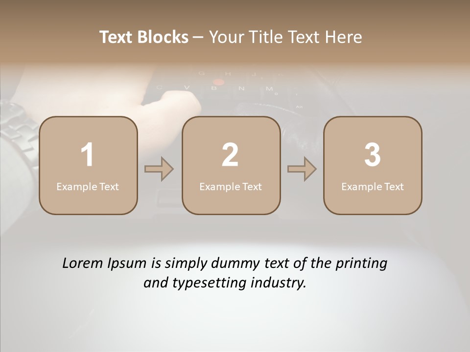 Assistance Elderly White Background PowerPoint Template