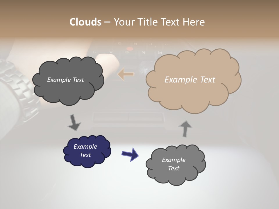 Assistance Elderly White Background PowerPoint Template