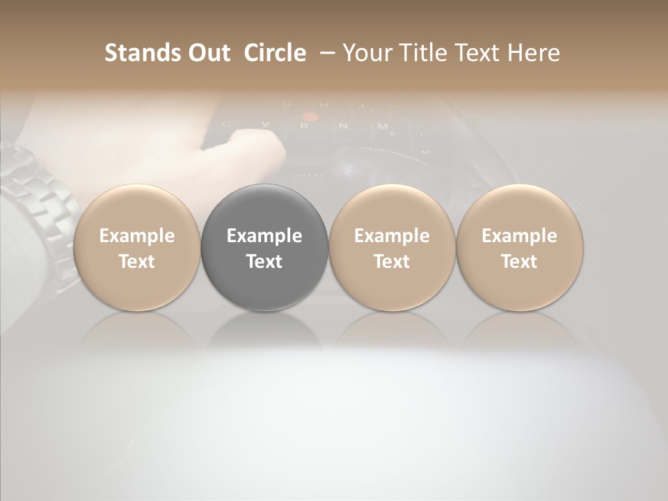 Assistance Elderly White Background PowerPoint Template