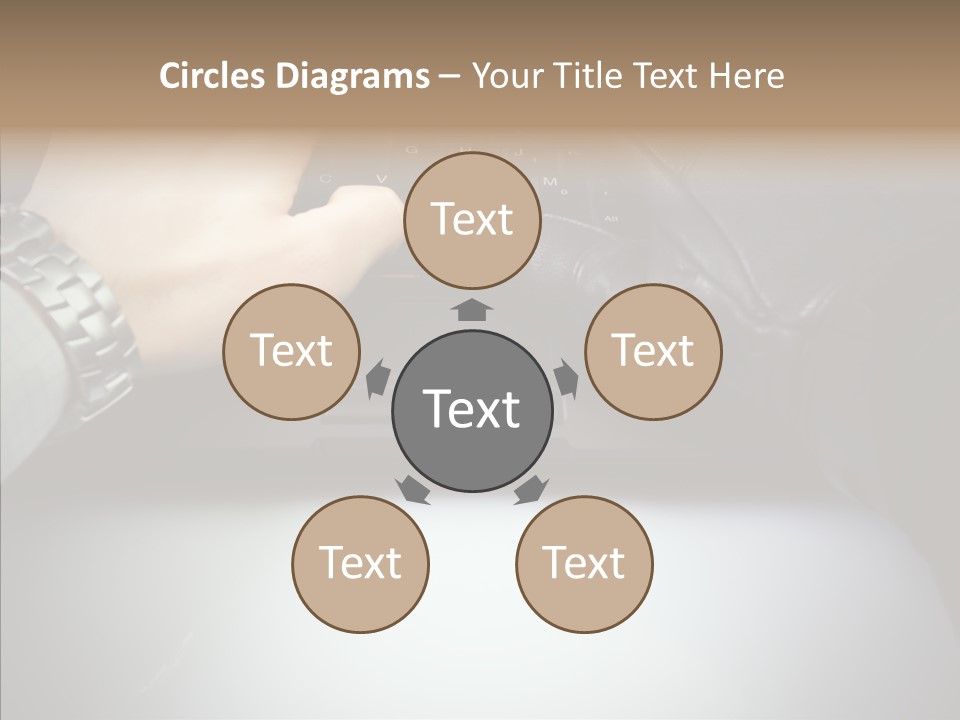 Assistance Elderly White Background PowerPoint Template