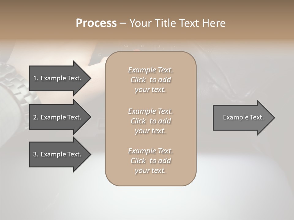 Assistance Elderly White Background PowerPoint Template