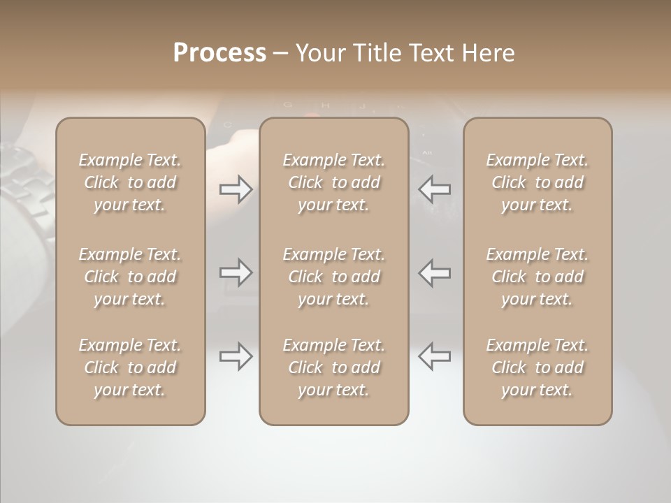 Assistance Elderly White Background PowerPoint Template