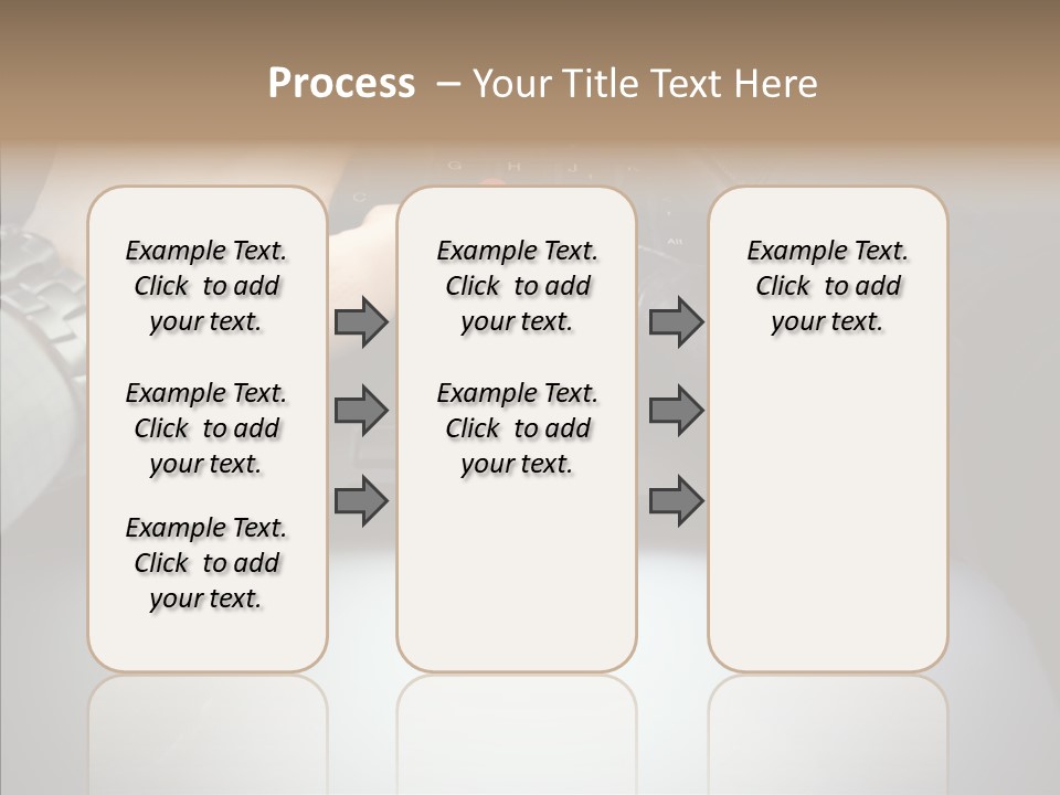 Assistance Elderly White Background PowerPoint Template