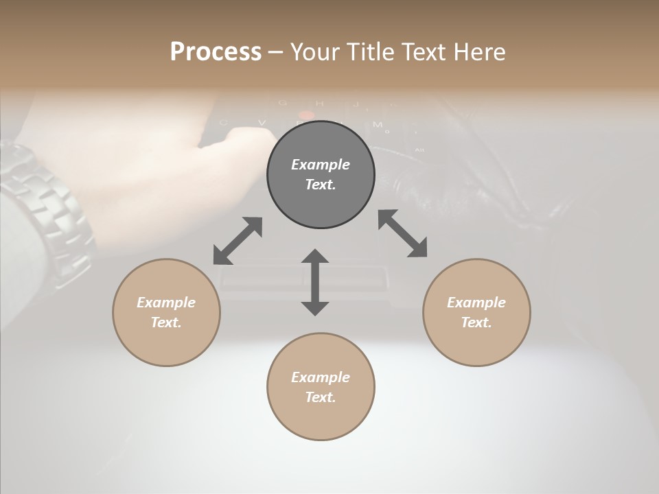 Assistance Elderly White Background PowerPoint Template