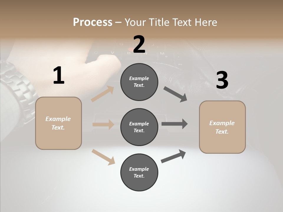 Assistance Elderly White Background PowerPoint Template