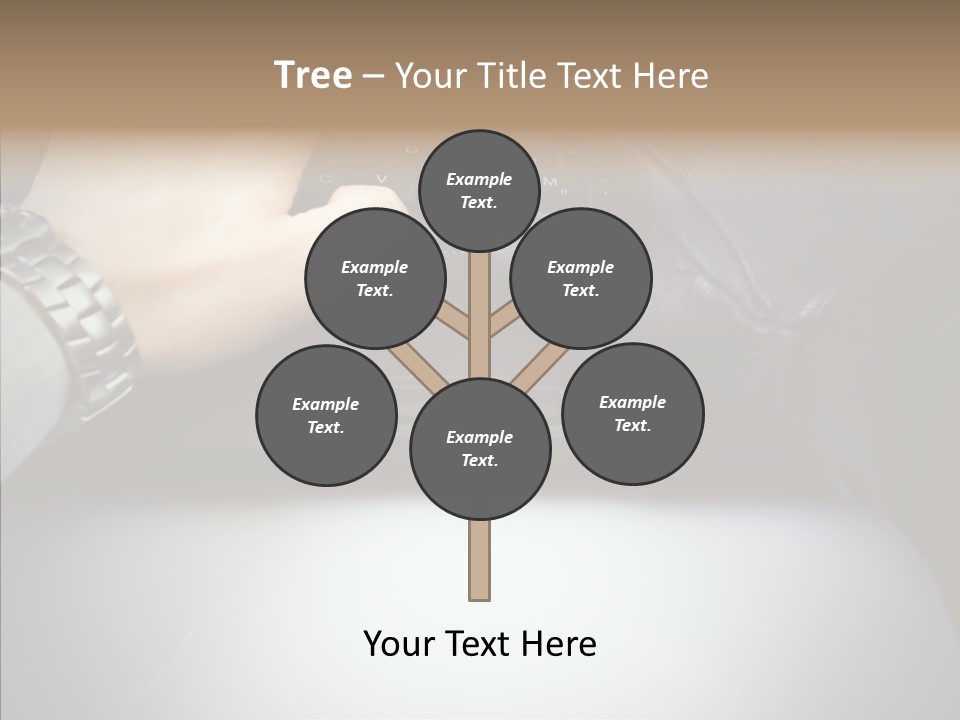 Assistance Elderly White Background PowerPoint Template