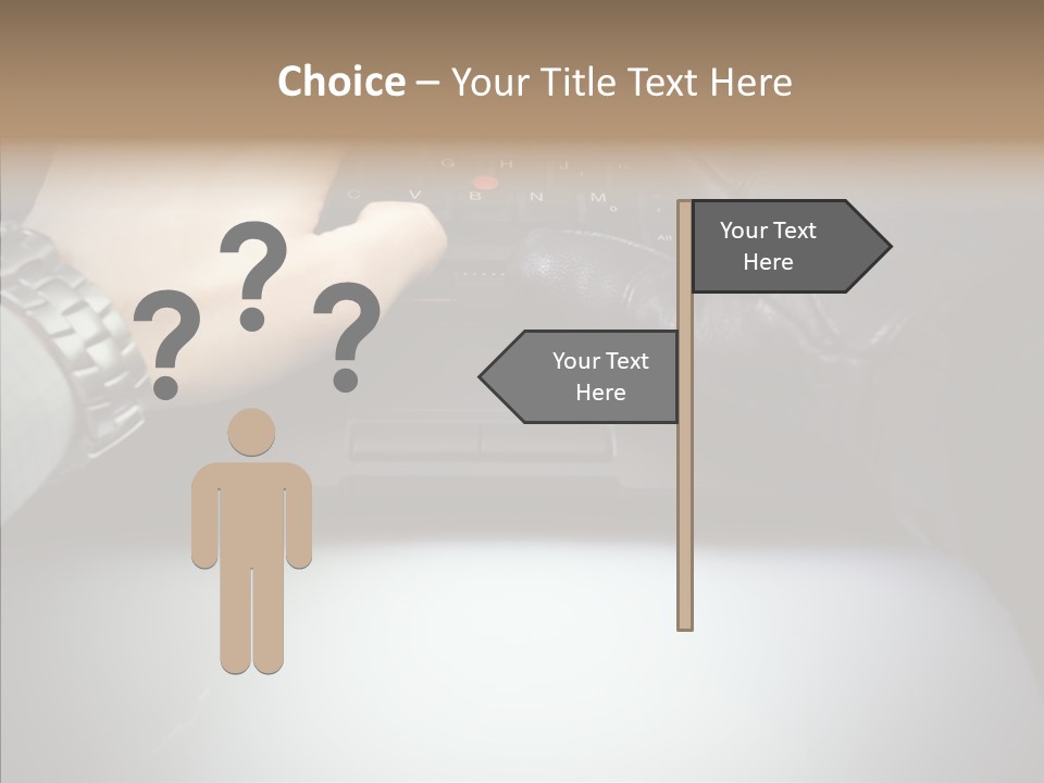 Assistance Elderly White Background PowerPoint Template