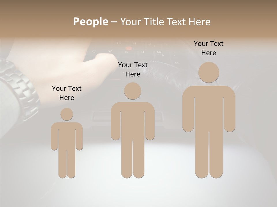 Assistance Elderly White Background PowerPoint Template