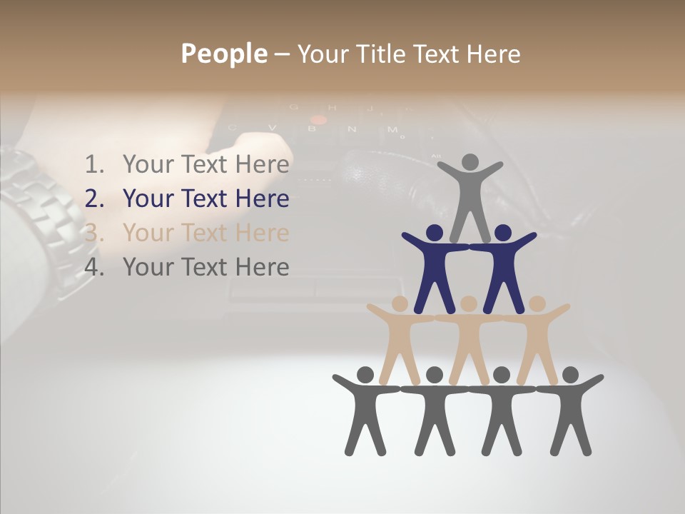 Assistance Elderly White Background PowerPoint Template