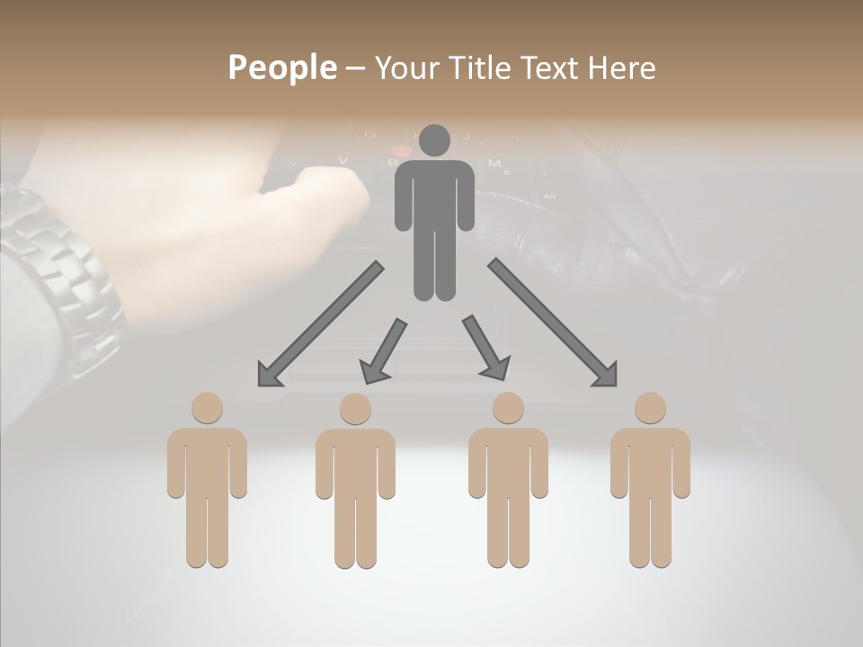 Assistance Elderly White Background PowerPoint Template