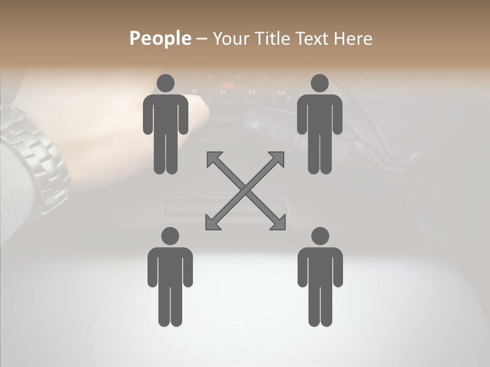 Assistance Elderly White Background PowerPoint Template