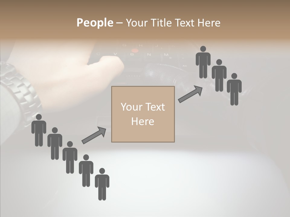 Assistance Elderly White Background PowerPoint Template