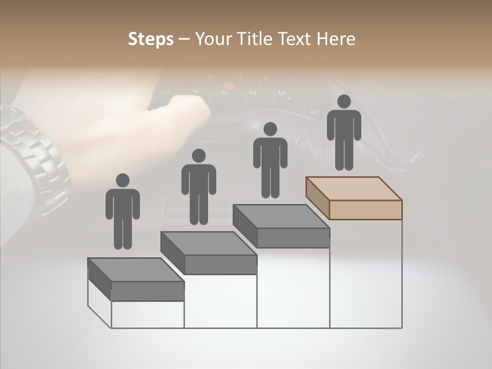 Assistance Elderly White Background PowerPoint Template