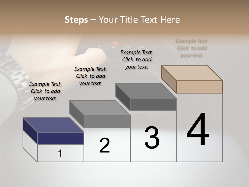 Assistance Elderly White Background PowerPoint Template