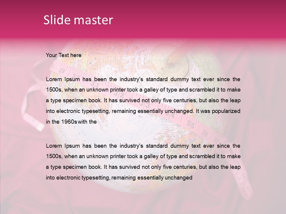 Senior  Finger Hold PowerPoint Template