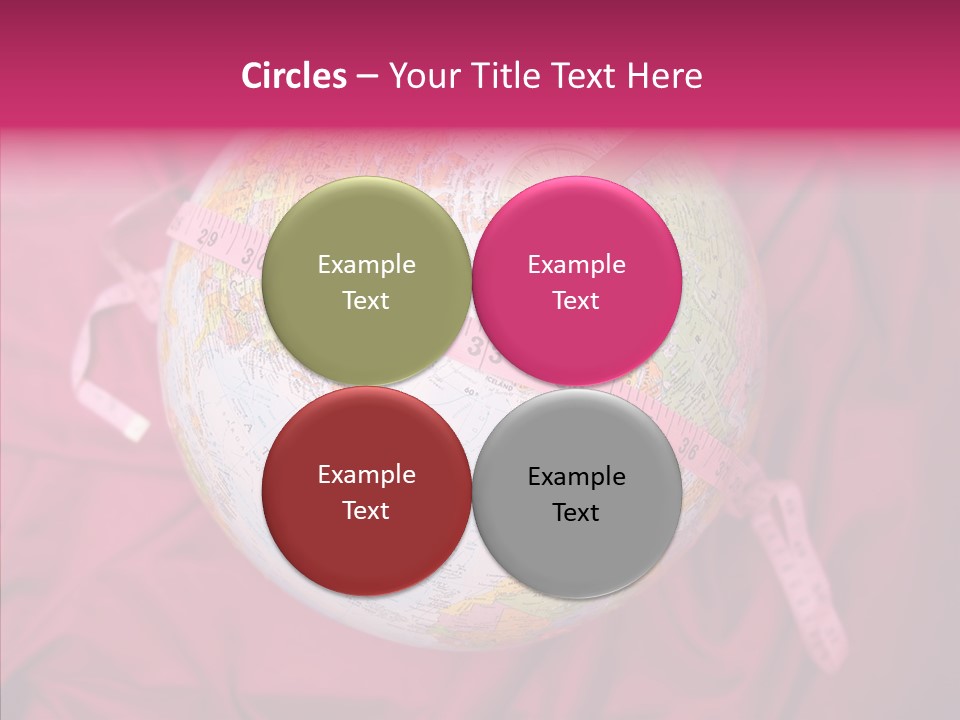 Senior  Finger Hold PowerPoint Template