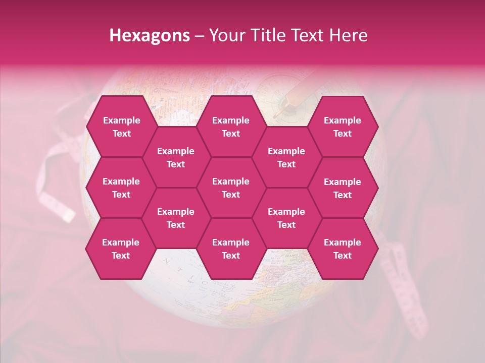 Senior  Finger Hold PowerPoint Template